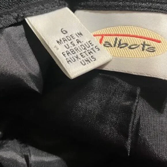 Talbots Women's Black Wool Pants - Picture 8 of 10